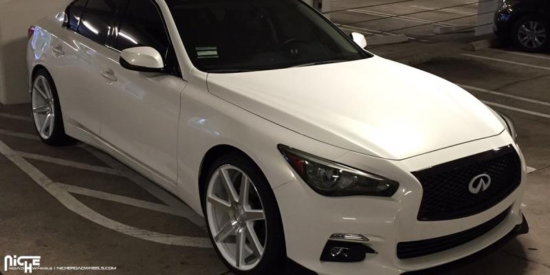  Infiniti Q50 with Niche Sport Series Verona - M151 