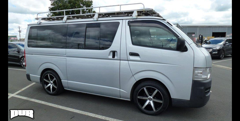  Toyota Hiace Van with DUB 1-Piece Rio 5 - S113 