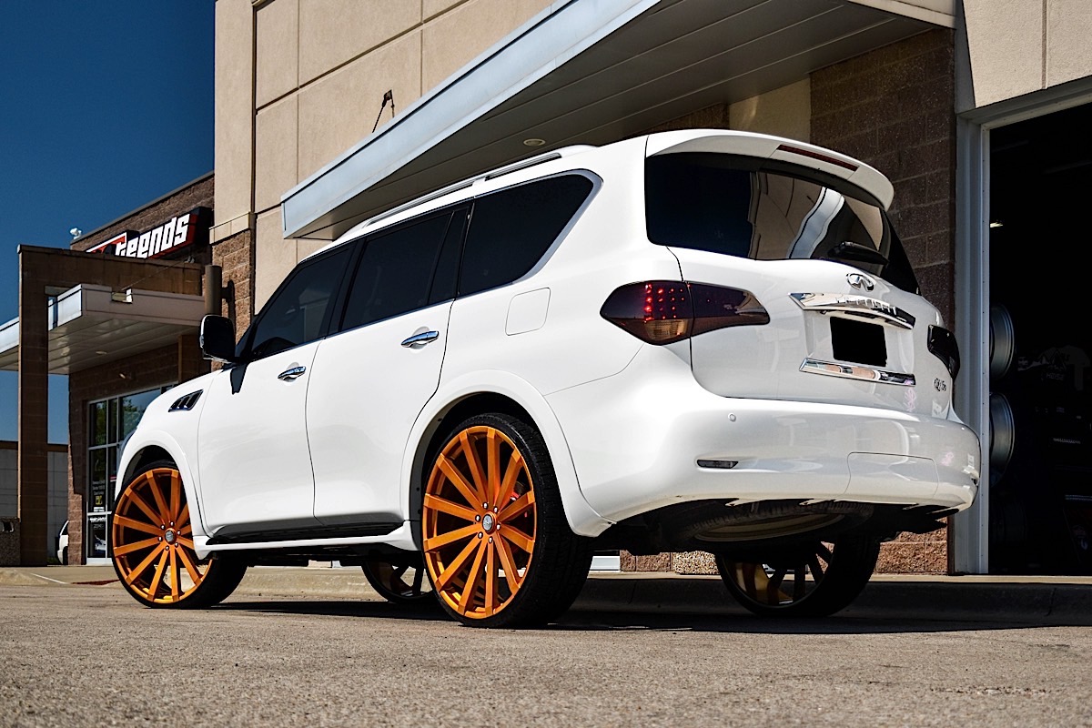 Infiniti QX56 with Velocity Wheels VW12