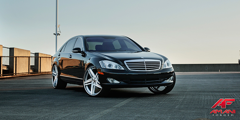 Mercedes-Benz S550 Amani Wheels Tesla Concave