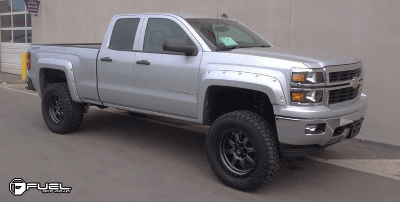  Chevrolet Silverado 1500 with Fuel 1-Piece Wheels Trophy - D552