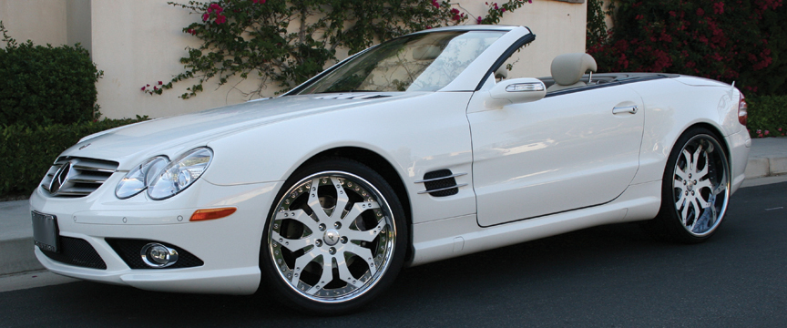 Car | Mercedes-Benz SL550 on Forgiato TELLO Wheels | California Wheels