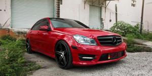 Mercedes-Benz C300 with Spec-1 SP-08