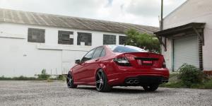 Mercedes-Benz C300 with Spec-1 SP-08