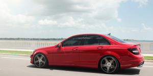 Mercedes-Benz C300 with Spec-1 SP-08