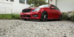 Mercedes-Benz C300 with Spec-1 SP-08