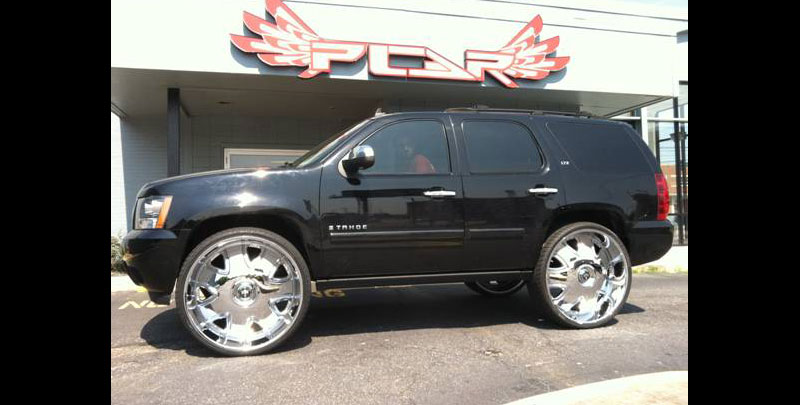  Chevrolet Tahoe with DUB 1-Piece Bandito - S136 