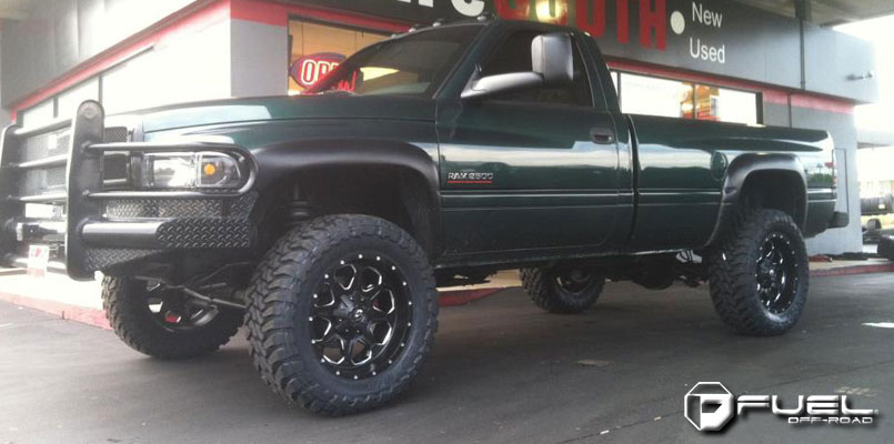  Dodge Ram 2500 with Fuel 1-Piece Wheels Boost - D534