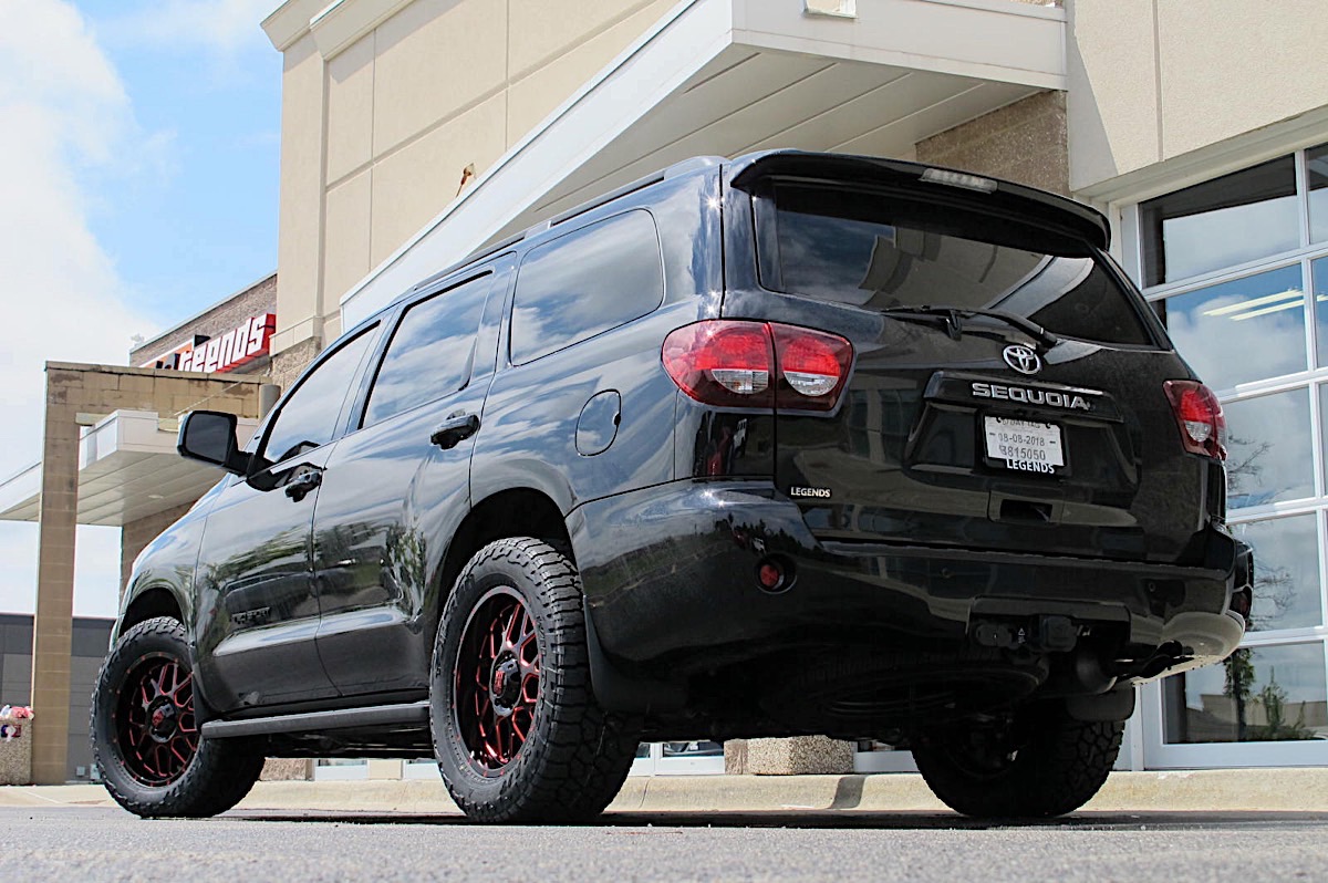 Toyota Sequoia with XD Wheels XD820 Grenade