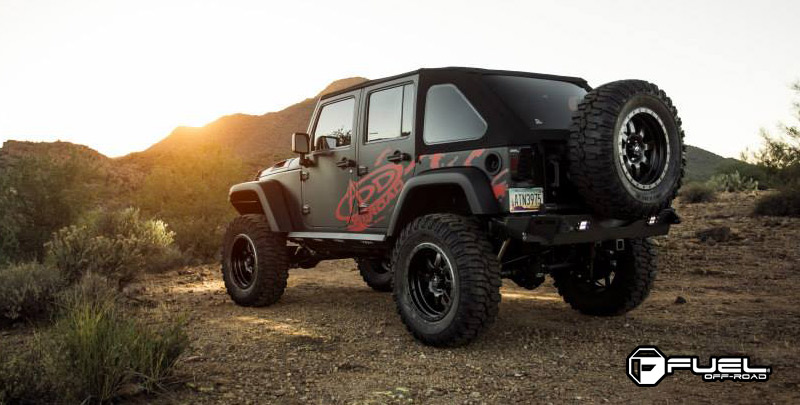 Jeep Wrangler Trophy - D551 Gallery - MHT Wheels Inc.