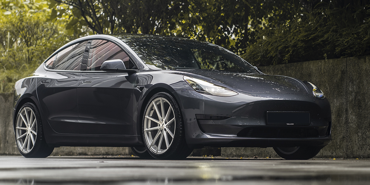 Tesla 3 Bathurst Gallery - SoCal Custom Wheels