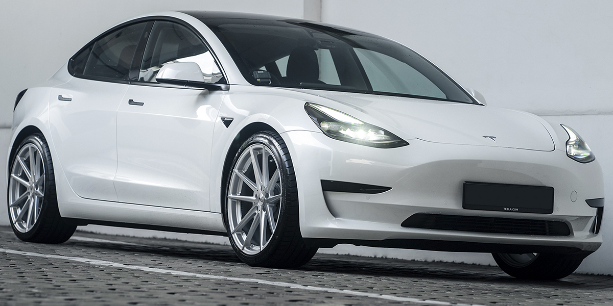 Tesla 3 Bathurst Gallery - SoCal Custom Wheels