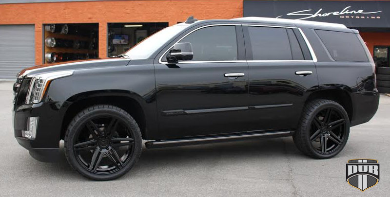 Car | Cadillac Escalade on DUB 1-Piece Skillz - S123 Wheels ...