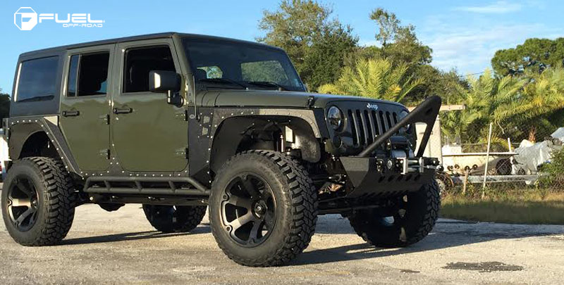 Car | Jeep Wrangler on Fuel 1-Piece Beast - D564 Wheels | California Wheels