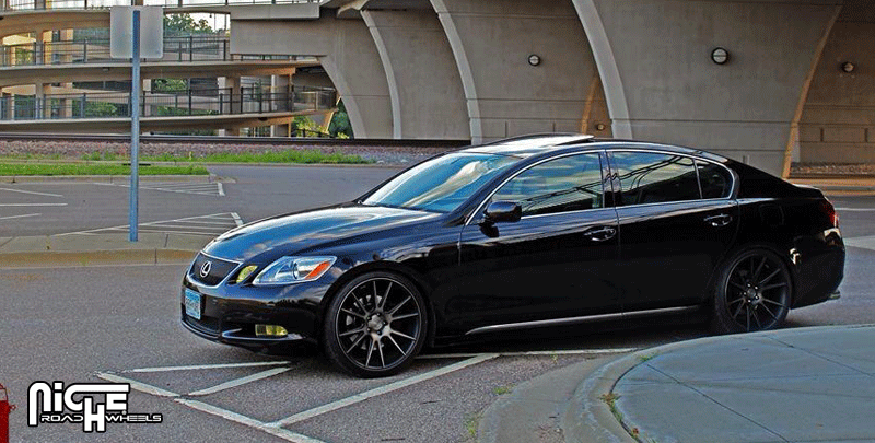  Lexus GS with Niche Sport Series Vicenza - M153