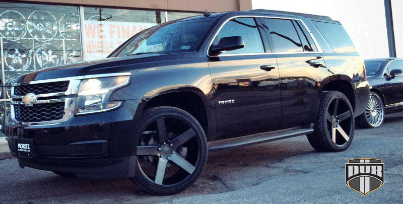  Chevrolet Tahoe with DUB 1-Piece Baller - S116