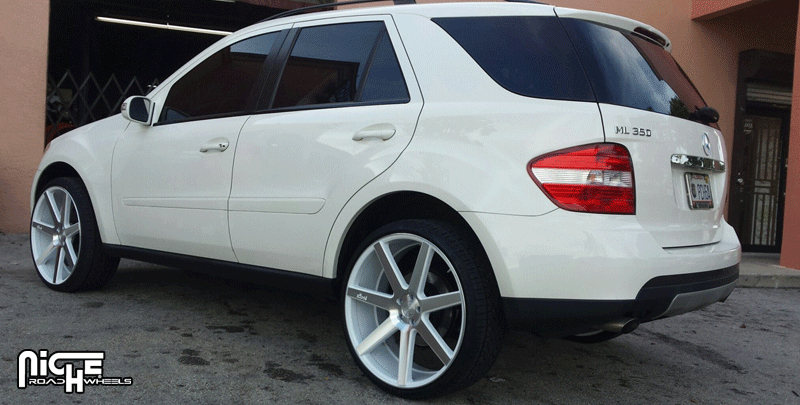  Mercedes-Benz ML350 with Niche Sport Series Verona - M151 