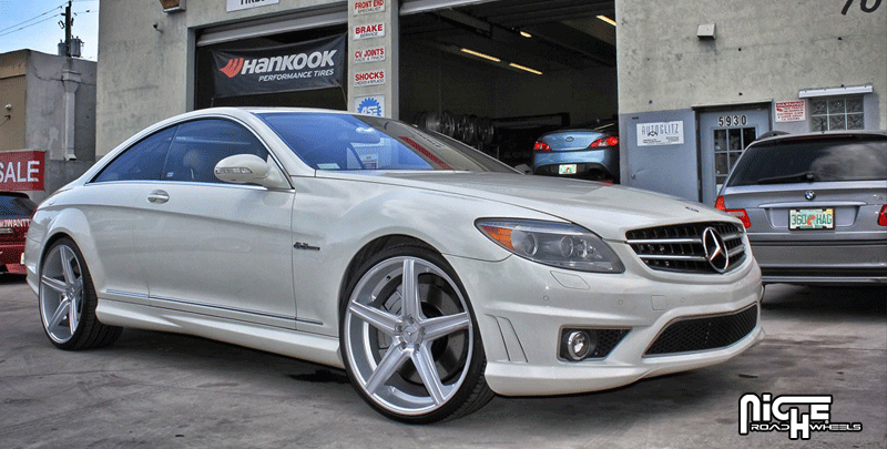  Mercedes-Benz AMG C63 with Niche Sport Series Apex - M125