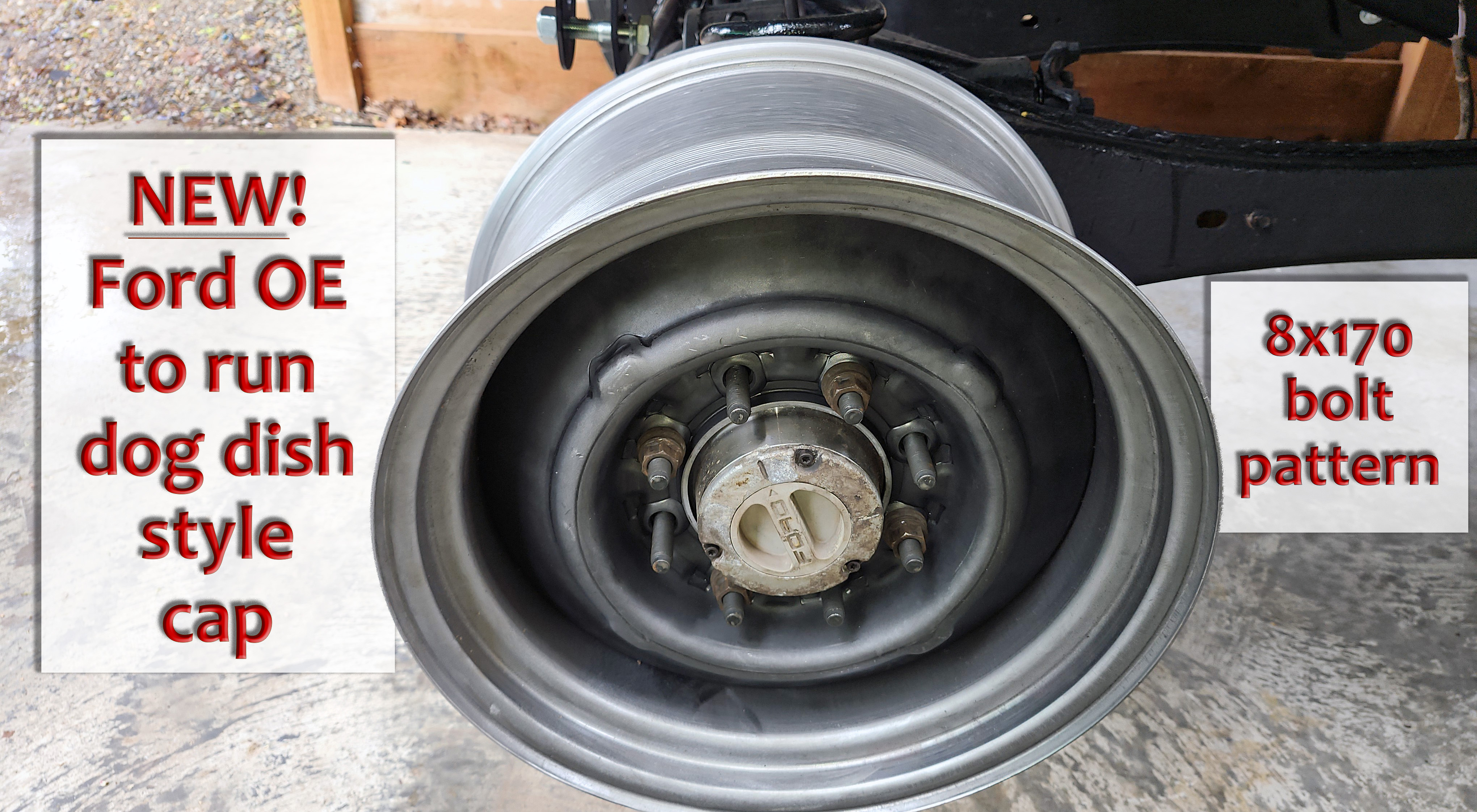 NEW 8x170 bolt pattern
