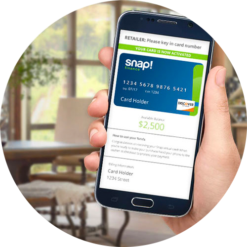 SNAP financing application