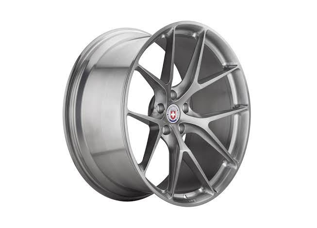 HRE P101 forged monoblok wheel in brushed finish