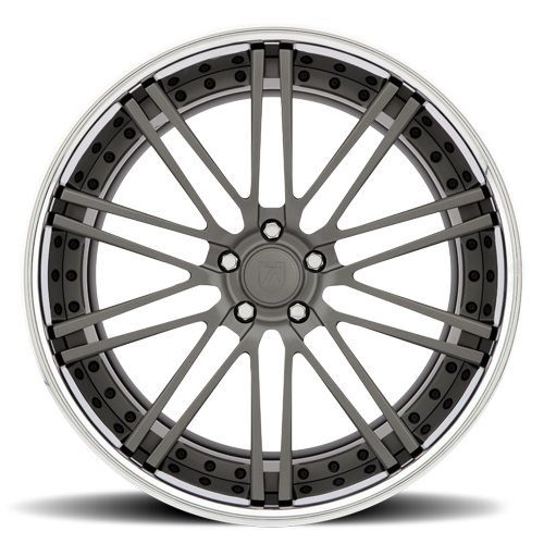 CX856 in Gunmetal w/ Chrome Lip