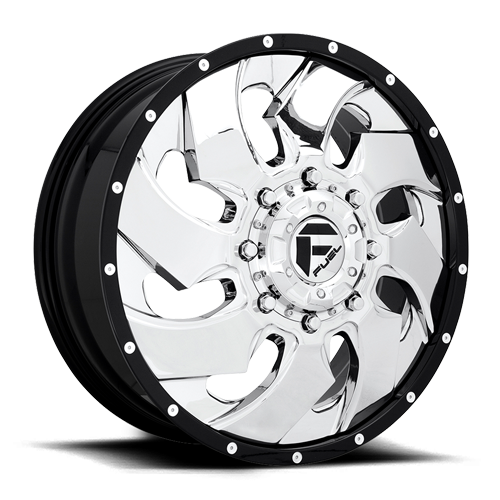 Fuel Dually Wheels Cleaver Dually Front - D240