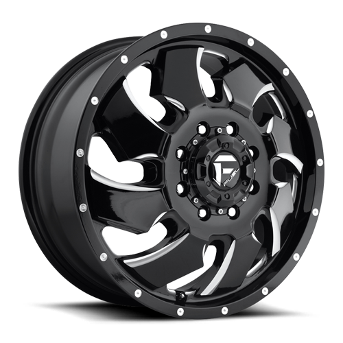 Fuel Dually Wheels Cleaver Dually Front - D574