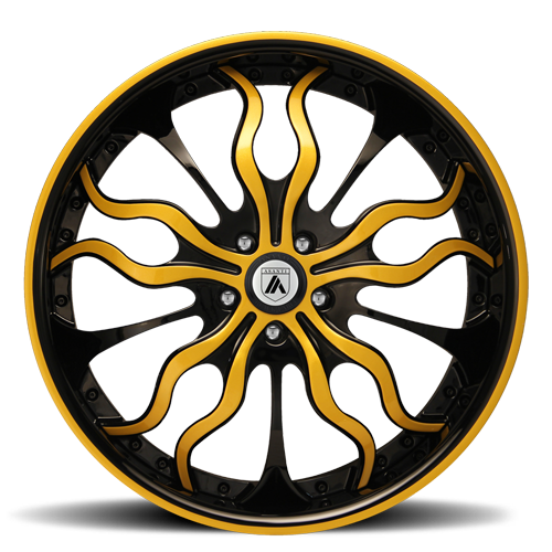 DA180 in Black with Orange Face