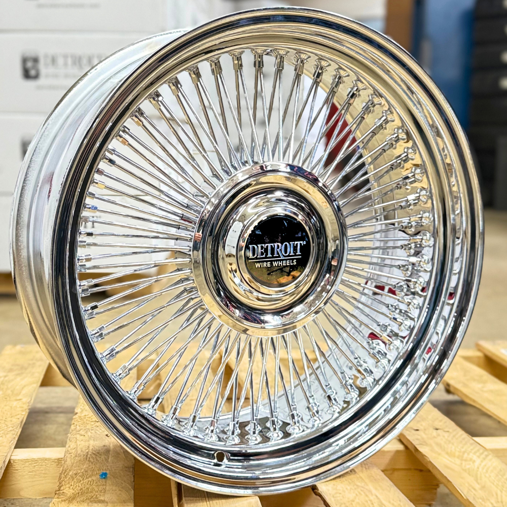 Bolt on wire wheel