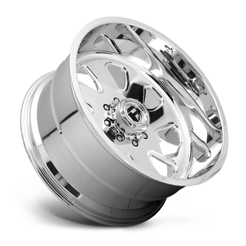 Fuel Dually Wheels FF12D - 8 Lug Super Single Front Wheels & FF12D - 8 ...