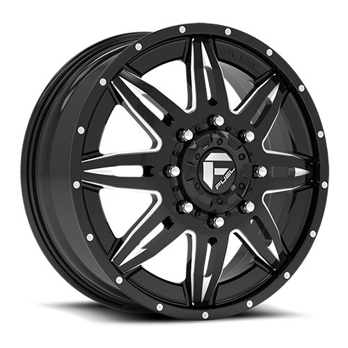 Fuel Dually Wheels D267 LETHAL - Dually Front 