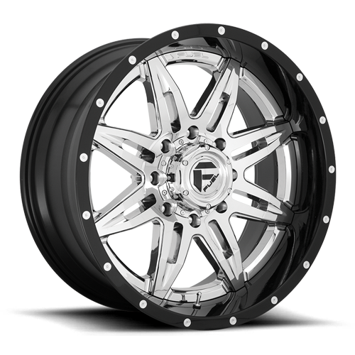 Fuel Dually Wheels D266 LETHAL - Dually Front 