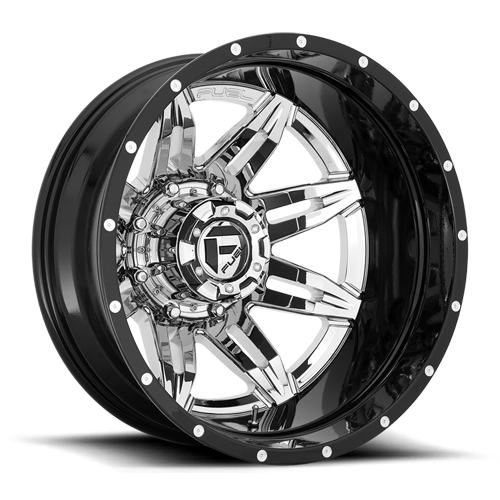 Fuel Dually Wheels D266 LETHAL - Dually Rear
