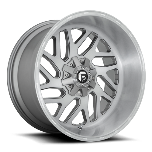Fuel 1-Piece Wheels Triton Platinum - D715