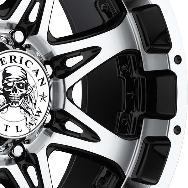Limited Supply American Outlaw Buckshot Wheels | California Wheels