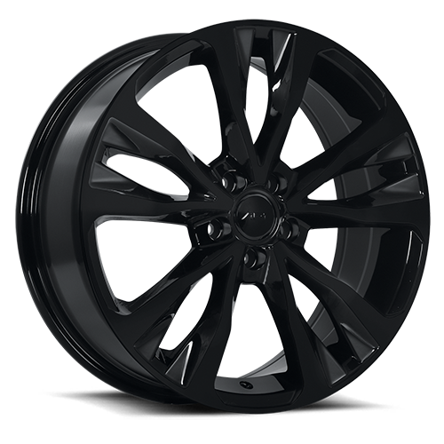 ART Replica Replica 126 Wheels California Wheels   Art Replica 126 5 Gloss Black 17x7 Highres 500 1853 