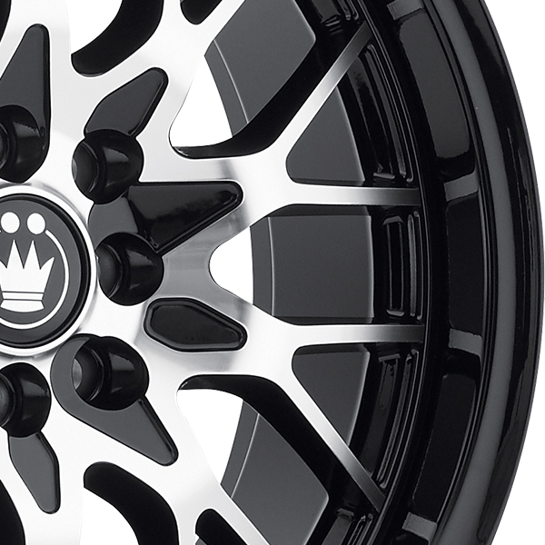 Konig Lace 17x8 35 Black, LA78510355