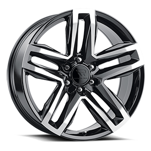 RT-14 6 Gloss Black Machined Face
