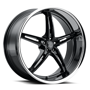 No.38 5 Glossy Black / Chrome Lip