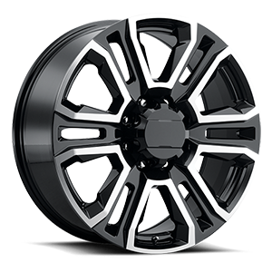 RT-81 8 Gloss Black Machined Face