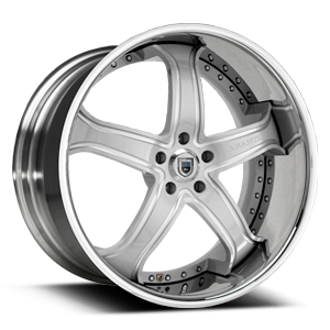 AF165 5 Brushed and Polished Chrome 