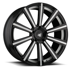 AGL11 Monoblock 5 Gloss Black with White Accents