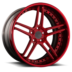 AGL15 5 Brushed Candy Red Gloss