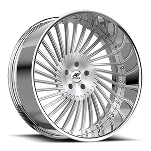 Chile 5 Brushed Center Chrome Lip
