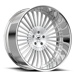 R.E.A.L. 5 Brushed Center Chrome Lip