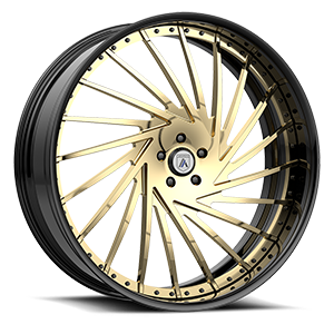 Asanti Wheels - FS04 Black Gold 5 lug