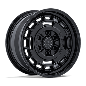 Matte Black w/ Gloss Black Lip