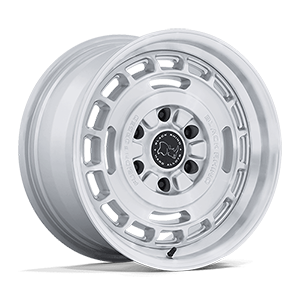 Gloss Silver w/ Machined Face