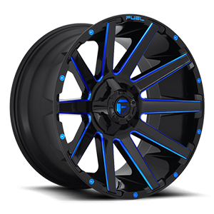Contra - D644 8 Gloss Black w/ Candy Blue